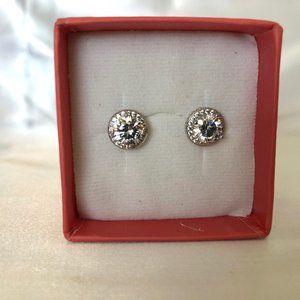 Sterling Silver Swarvoski Crystal Earings
